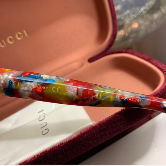 SOLD⛔️Authentic GUCCI 48 tortoise Acetate crystals - Picture 5 of 8